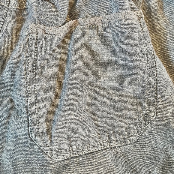 Blue Linen Shorts | Size Small - Picture 4 of 6